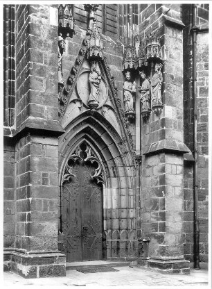 Südportal : Meißen. Dom. Südportal (1301/1400)