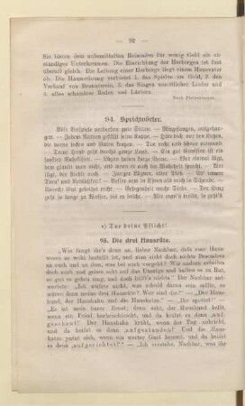 c. Tue deine Pflicht