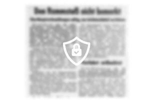 Den Rammstoß nicht bemerkt