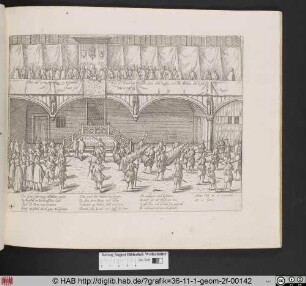 Wie der Ertz Herzog zu Ostenreich und der Prins von Uranien Gott, dem Kunig und den Staten den Eidt thunt jm Brussell [20.01.1578].