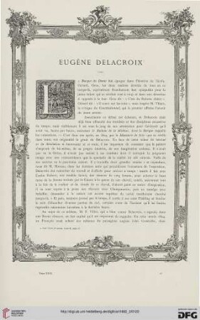 8: Eugène Delacroix, [2]