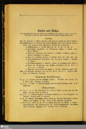 Karten und Bücher