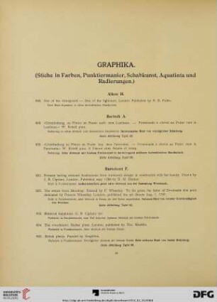 Graphika (Nr. 848-1022)