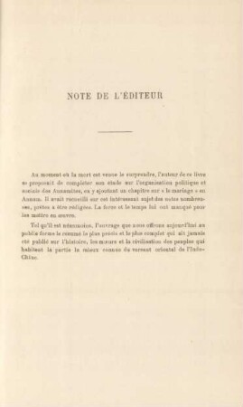 Note de l'éditeur