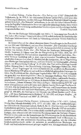 Kommer, Björn R. ; Kommer, Marina :: Lübecker Silber 1781 - 1871, (Veröffentlichungen zur Geschichte der Hansestadt Lübeck, Reihe B, 3) : Lübeck, Schmidt-Römhild, 1978