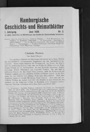 Charlotte Paulsen.