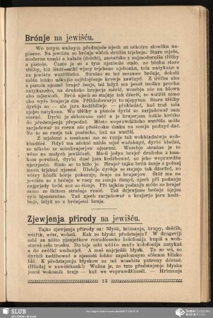 Zjewjenja přirody na jewišću