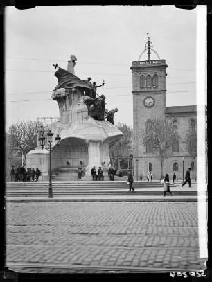 Barcelona, Denkmal Bartomeo Robert
