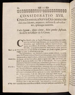 62-73, Consideratio XVII - XIX