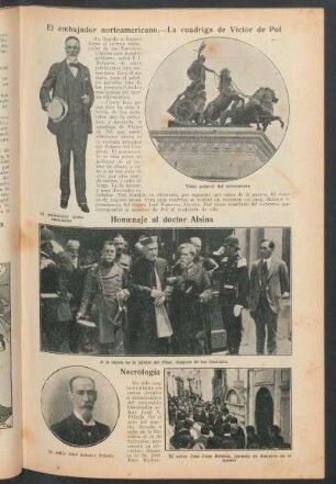 El embajador norteamericano.- La cuadriga de Víctor de Pol