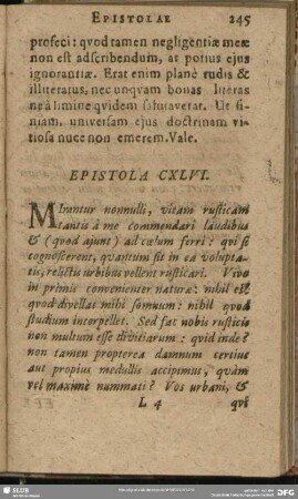 Epistola CXLVI.