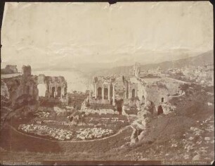 Taormina, Ruinen des antiken Theaters.