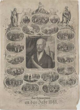 Zur Erinnerung/ an das Jahr 1848.