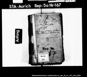 Kuratel über die Witwe Le Bruin, geb. Bluhm