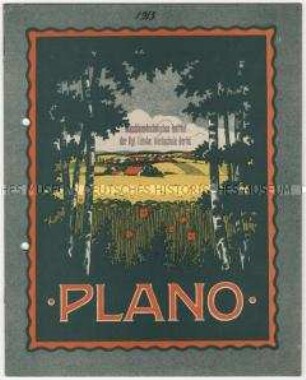 Landwirtschaftliche Maschinen der Plano Company in USA