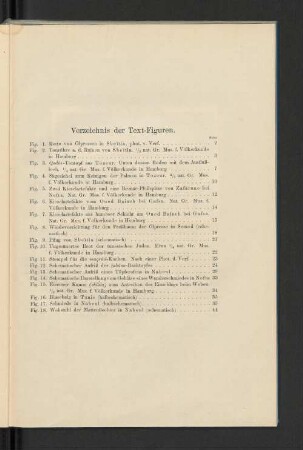 Verzeichnis der Text-Figuren.