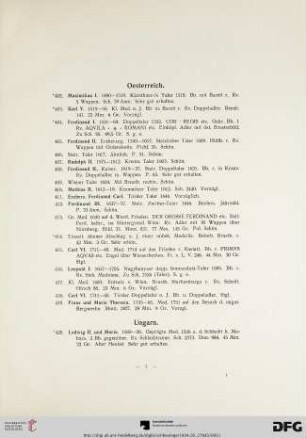 Münzen und Medaillen verschiedener Länder (Nr. 1-975)