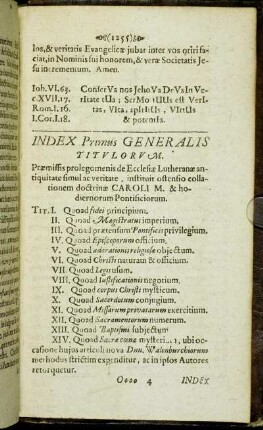Index Primus Generalis Titulorum.