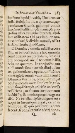 363-367, O Domine, omnia mihi ...