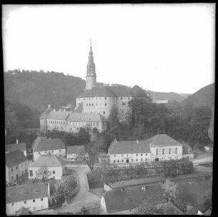 Weesenstein. Blick zum Schloss