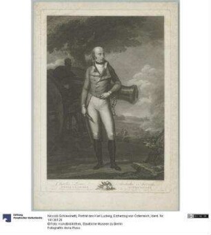 Porträt des Karl Ludwig, Erzherzog von Österreich