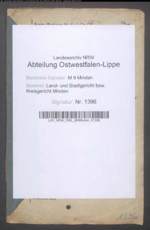 Sonstige: Lücking, Wilhelm; Sonstige: Lücking, Wilhelmine, geb. Müller: