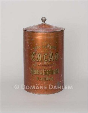 Cacao-Dose von "Riedel & Engelmann"