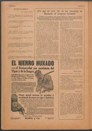 ¿Por qué no votó Vd. en las elecciones de Diputados al Congreso Nacional?