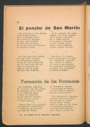 Formación de las Provincias