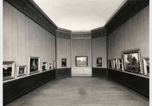 Blick in die Ausstellung der Nationalgalerie, Saal