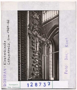 Doberan: Klosterkirche, Lettnerkreuz