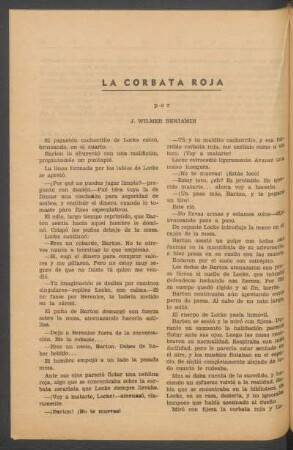 La corbata roja