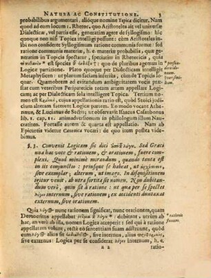 Gerardi Ioh. Vossii De Logices Et Rhetoricae Natura & Constitutione : Libri II, [1]. De Logices Natura Et Constitutione Liber