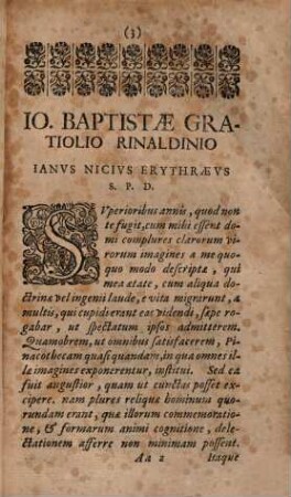 Iani Nicii Erythraei Pinacotheca imaginum illustrium doctrinae vel ingenii laude virorum, qui auctore superstite diem suum obierunt. 2