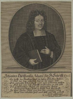 Bildnis des Johannes Christianus Adami