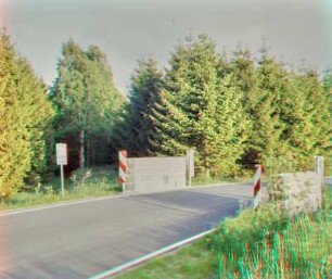 Wasserläufe Freiberg: Rothbächer Teich, Zulauf Münzbach, Brücke