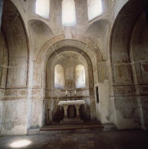 Regensburg. Allerheiligenkapelle. Inneres, Blick zum Altar