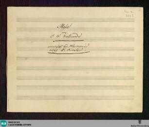Masses. Arr - Don Mus.Ms. 972|1 : winds; B|b; StrK WoO 6.01