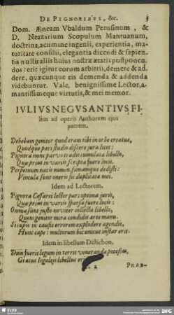 Idem in libellum Distichon