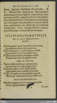 Idem in libellum Distichon