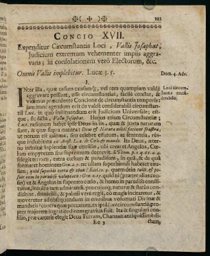 221-234, Concio XVII.