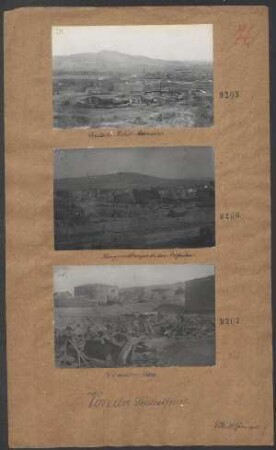 Kriegszerstörungen in den Ölgruben