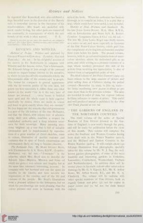 The gardens of England in the Northern counties