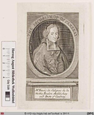 Bildnis François de Salignac de la Mothe- Fénelon