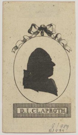 Bildnis des Justus Claproth