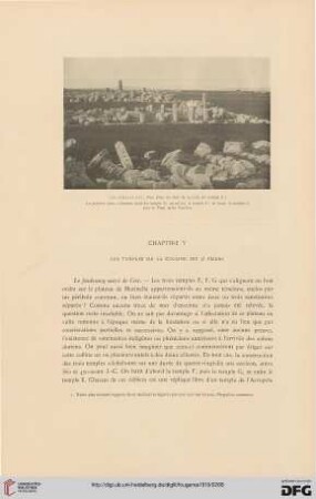 Chapitre V: Les temples de la colline est