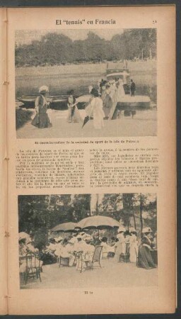 El "tennis" en Francia