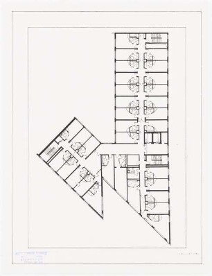 Hotel Art´otel, Dresden: Grundriss 1. Obergeschoss, 1:100