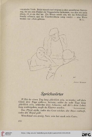 Sprichwörter
