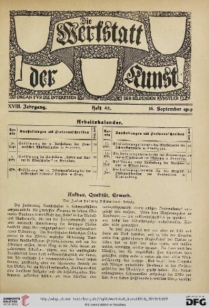 Arbeitskalender